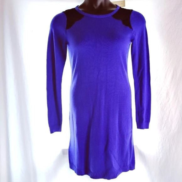 PRETTY Cobalt Blue Ann Taylor Dress NWT 😍 - Picture 1 of 12